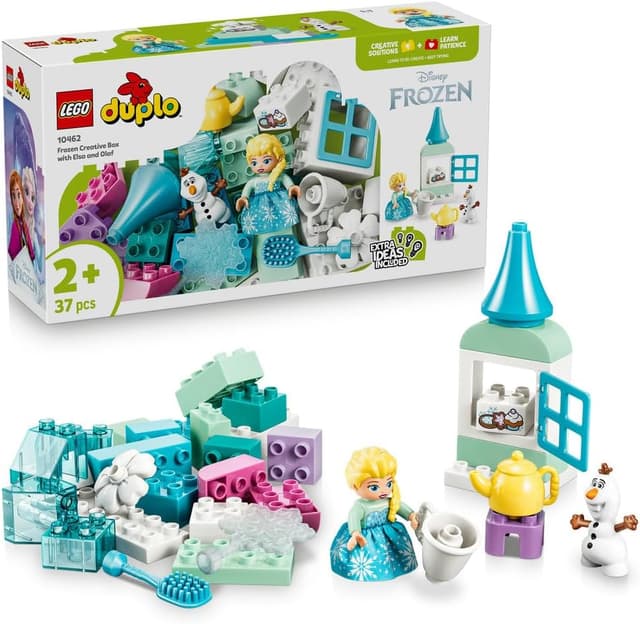 جعبه خلاقیت DUPLO مدل Disney Frozen همراه با Elsa و Olaf مدل 10462 جعبه خلاقیت DUPLO مدل Disney Frozen همراه با Elsa و Olaf مدل 10462