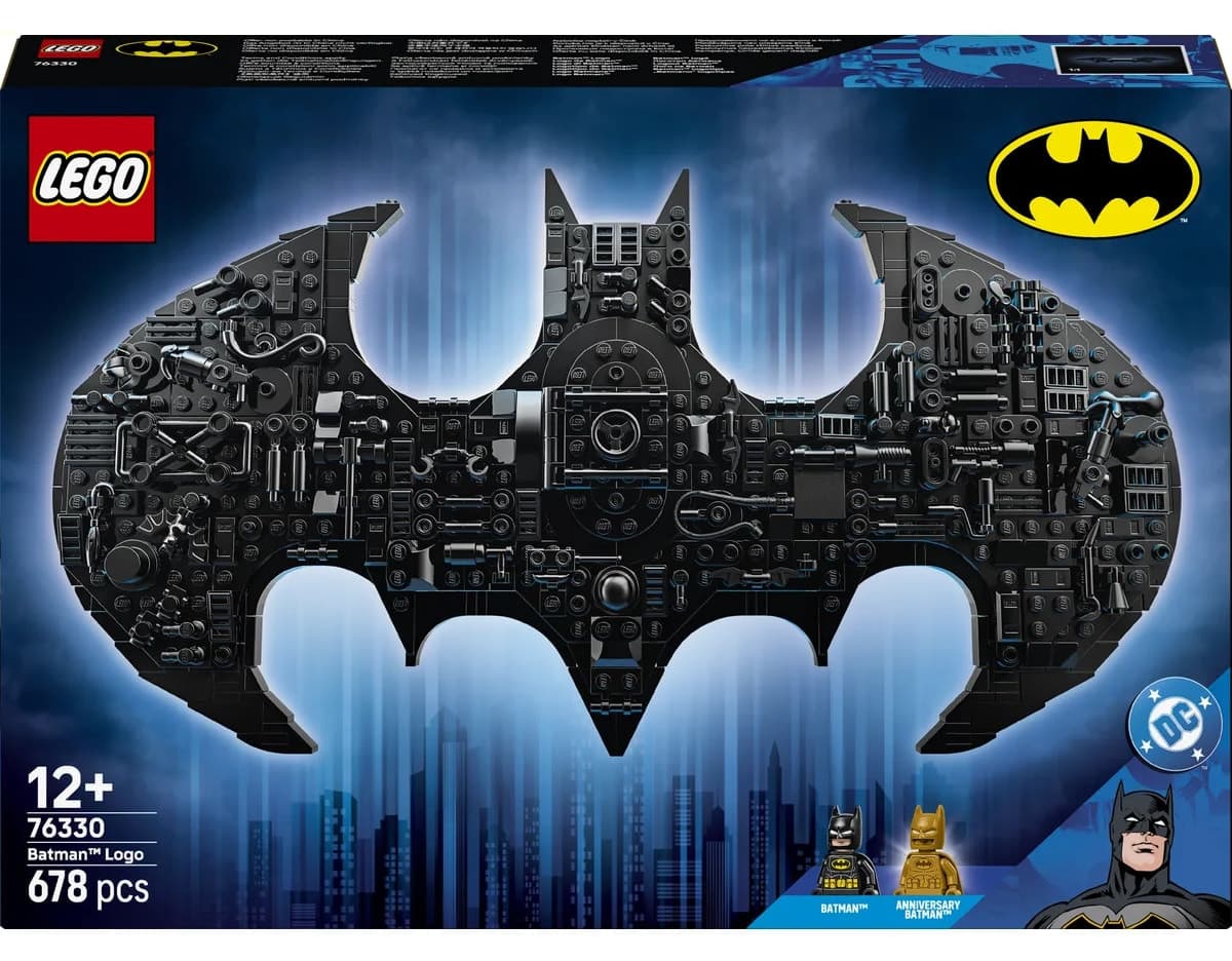لگو DC Batman لوگوی بتمن 678 قطعه مدل 76330 لگو DC Batman لوگوی بتمن 678 قطعه مدل 76330
