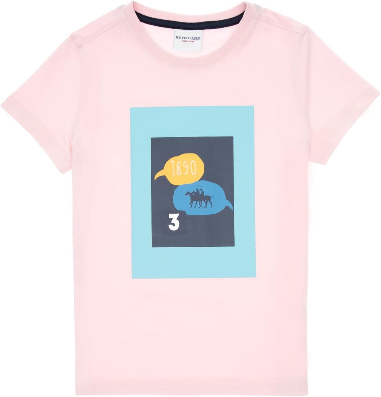 تیشرت پسرانه U.S. POLO ASSN. صورتی روشن مدل 50307152-VR078 تیشرت پسرانه U.S. POLO ASSN. صورتی روشن مدل 50307152-VR078