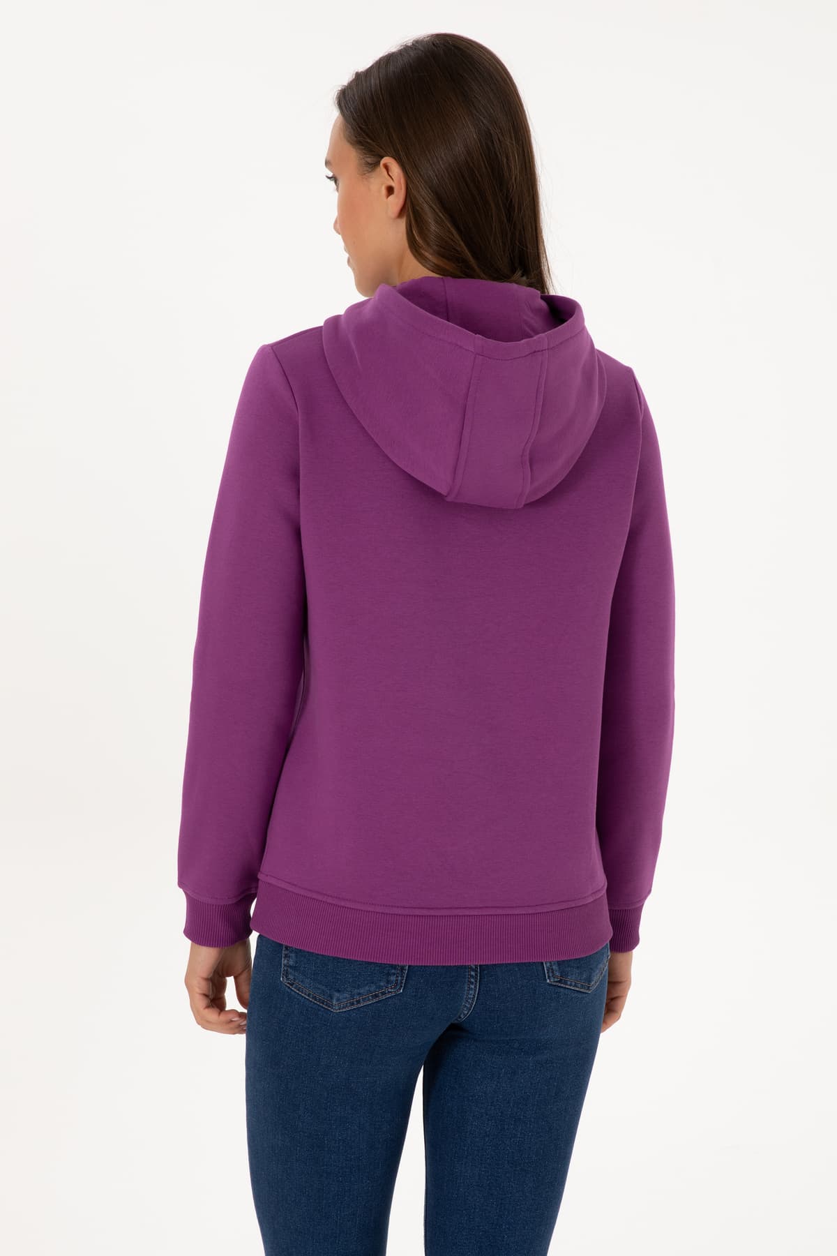 سوئیشرت زنانه U.S. Polo Assn. بنفش کلاهدار شاردون مدل 50313566-VR037 سوئیشرت زنانه U.S. Polo Assn. بنفش کلاهدار شاردون مدل 50313566-VR037