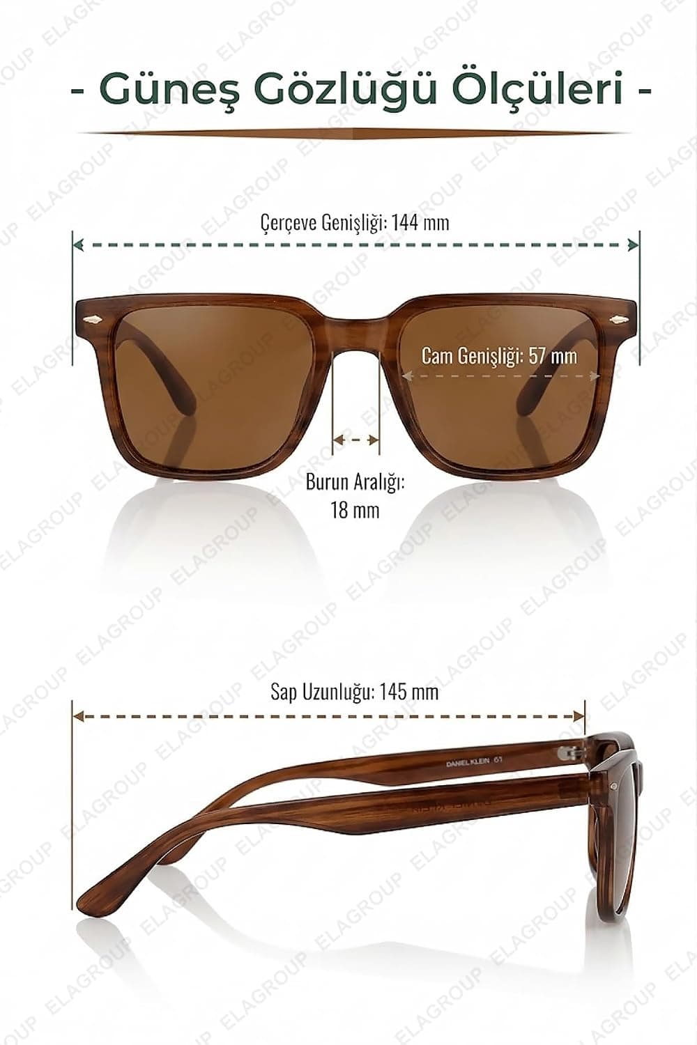عینک آفتابی مردانه Daniel Klein پلاریزه محافظ UV400 قهوهای 57 mm مدل DKG6295C2 عینک آفتابی مردانه Daniel Klein پلاریزه محافظ UV400 قهوهای 57 mm مدل DKG6295C2