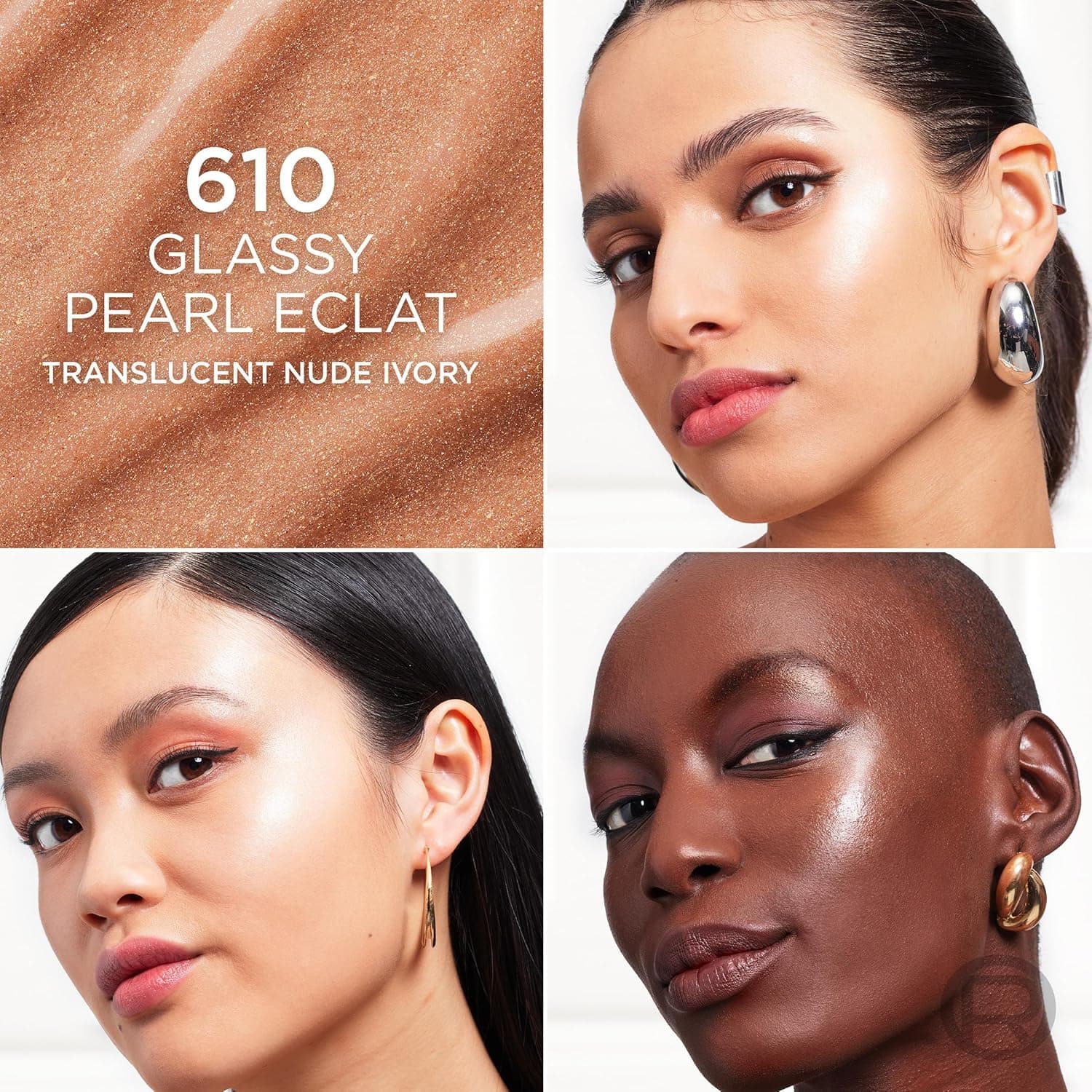 هایلایتر استیکی L'Oreal Paris با جلوه خیس مدل 610 Glassy Pearl Eclat هایلایتر استیکی L'Oreal Paris با جلوه خیس مدل 610 Glassy Pearl Eclat