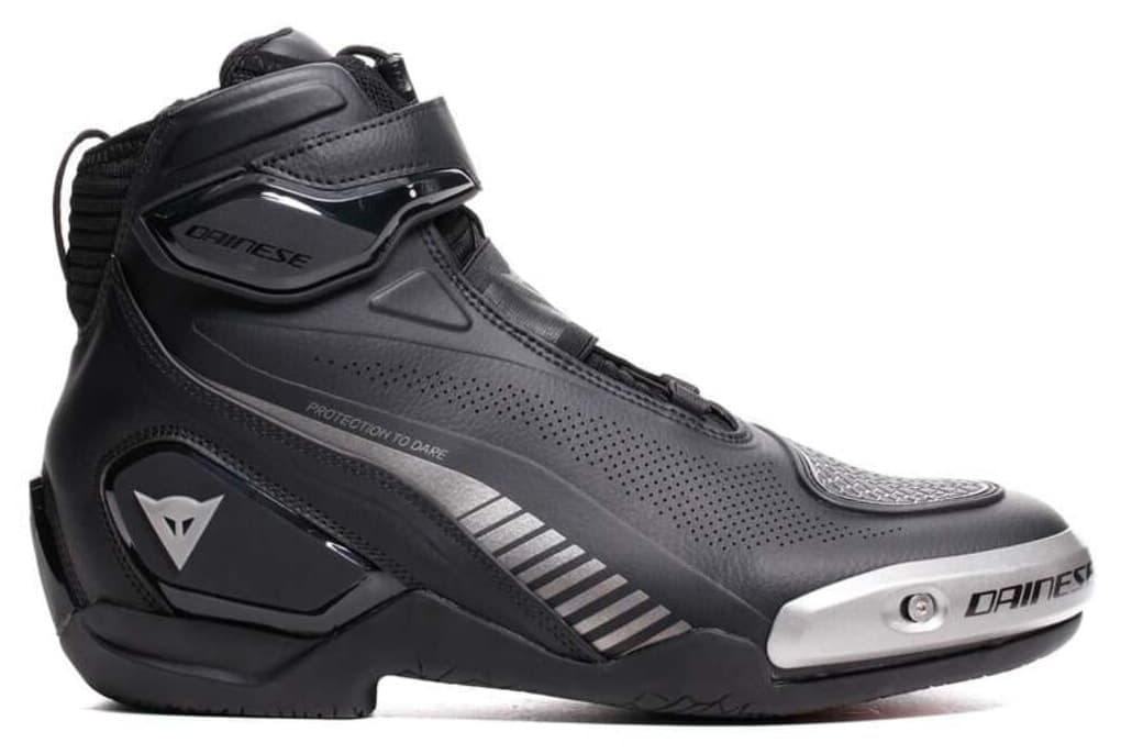کفش چرمی Dainese مشکی آنتراسیت مدل Superya کفش چرمی Dainese مشکی آنتراسیت مدل Superya