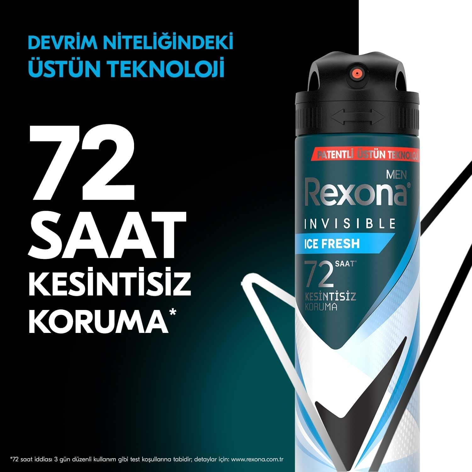 اسپری مردانه Rexona ADV INV ICE مدل D5 اسپری مردانه Rexona ADV INV ICE مدل D5