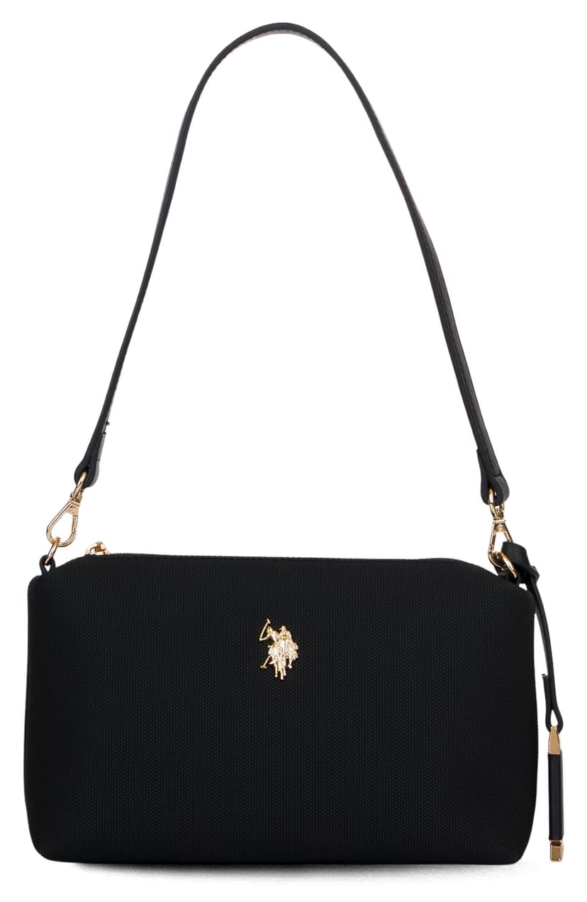 کیف دوشی زنانه U.S. Polo Assn. مشکی مدل Us26274 کیف دوشی زنانه U.S. Polo Assn. مشکی مدل Us26274