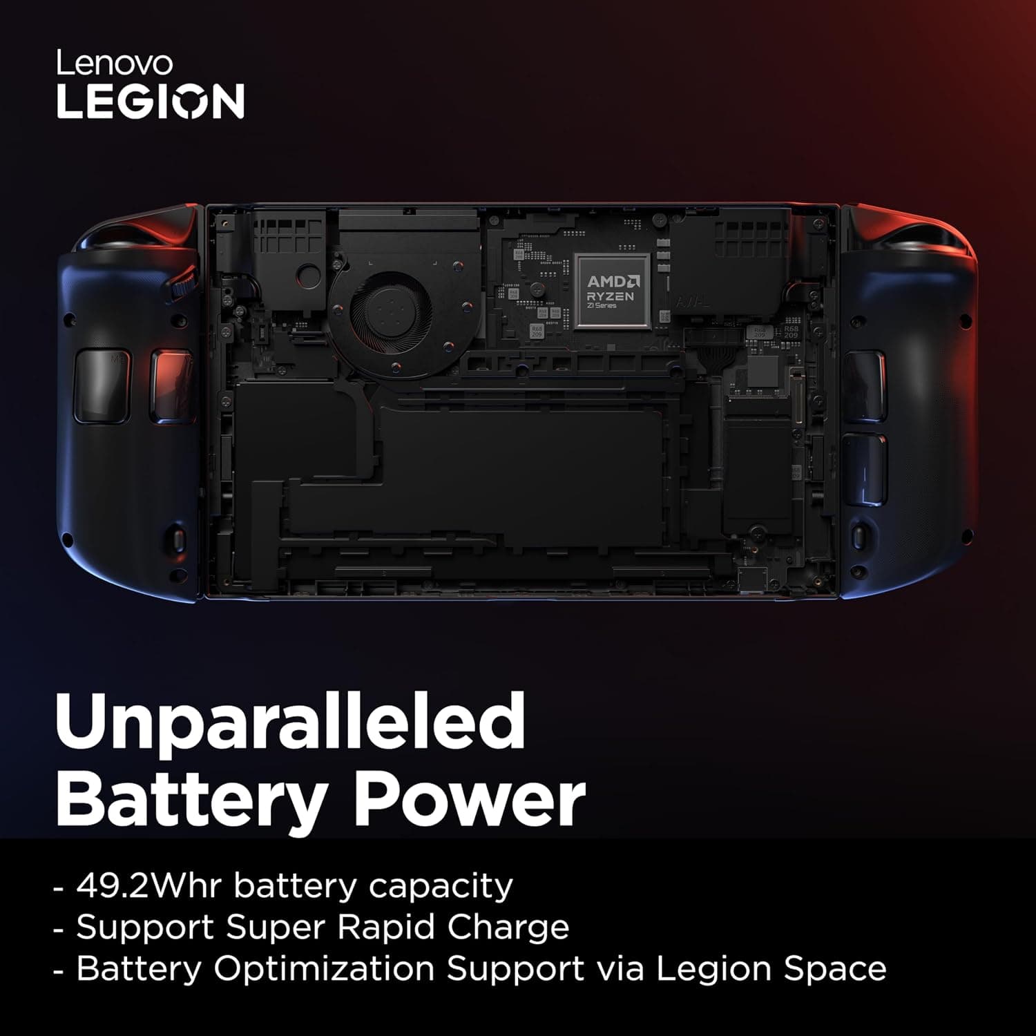 کنسول بازی دستی Lenovo Legion Go با پردازنده AMD Ryzen Z1 Extreme، رم 16GB، حافظه SSD 512GB و SSD قابلحمل 1TB کنسول بازی دستی Lenovo Legion Go با پردازنده AMD Ryzen Z1 Extreme، رم 16GB، حافظه SSD 512GB و SSD قابلحمل 1TB