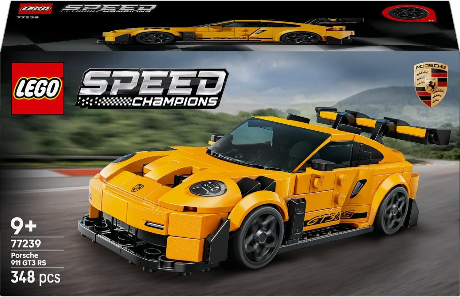 لگو Speed Champions Porsche خودروی سوپراسپرت 911 GT3 RS مدل 77239 لگو Speed Champions Porsche خودروی سوپراسپرت 911 GT3 RS مدل 77239