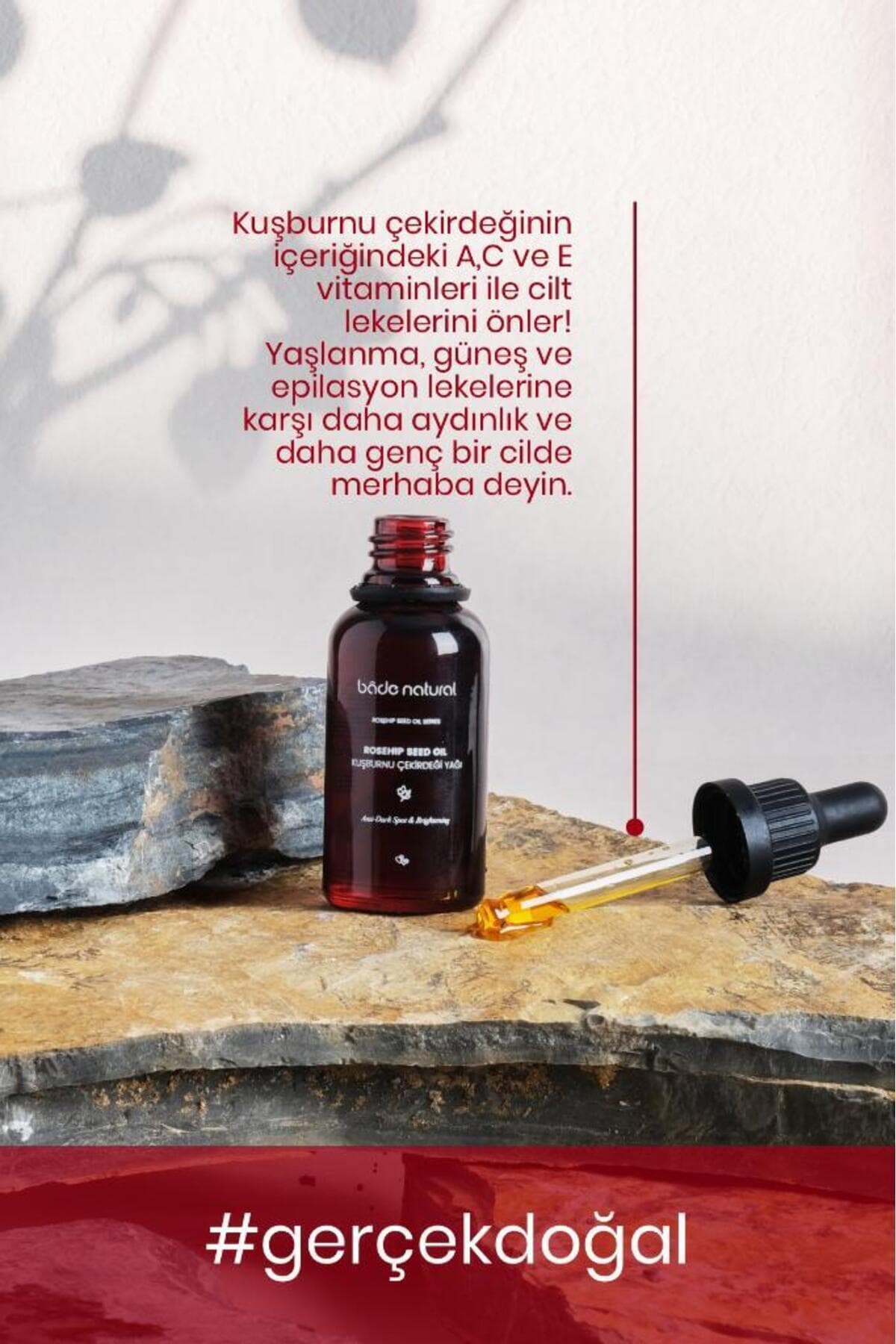 روغن هسته گل سرخ Bade Natural سردفشار ضدلک روشنکننده %100 خالص 30 ml روغن هسته گل سرخ Bade Natural سردفشار ضدلک روشنکننده %100 خالص 30 ml
