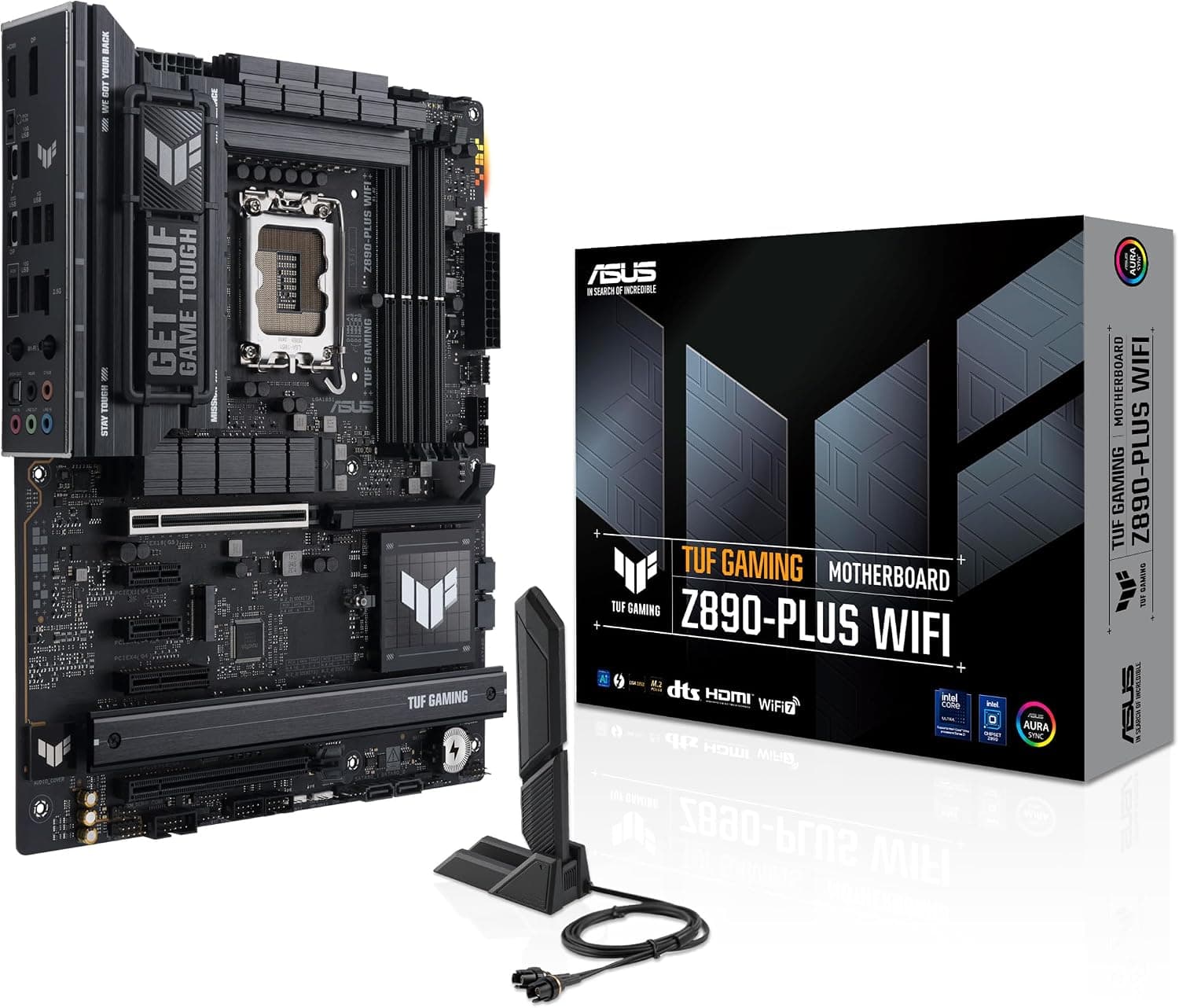 مادربرد ASUS TUF Gaming Z890-PLUS WiFi سوکت LGA 1851 DDR5 مادربرد ASUS TUF Gaming Z890-PLUS WiFi سوکت LGA 1851 DDR5