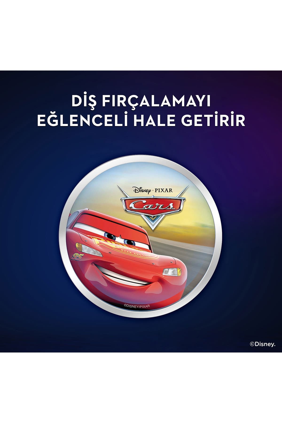 مسواک شارژی کودک Oral-B سری ویژه Cars مدل D100 مسواک شارژی کودک Oral-B سری ویژه Cars مدل D100
