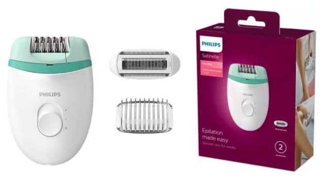 اپیلاتور Philips با 32 موچین جمعوجور سری X اپیلاتور Philips با 32 موچین جمعوجور سری X