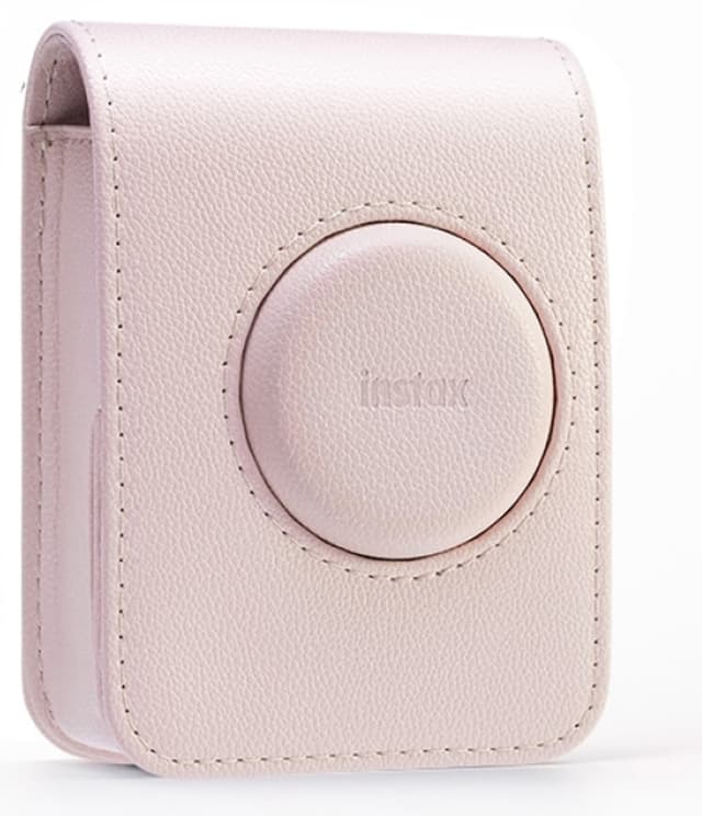 کیف Instax Mini Evo چرمی صورتی کیف Instax Mini Evo چرمی صورتی