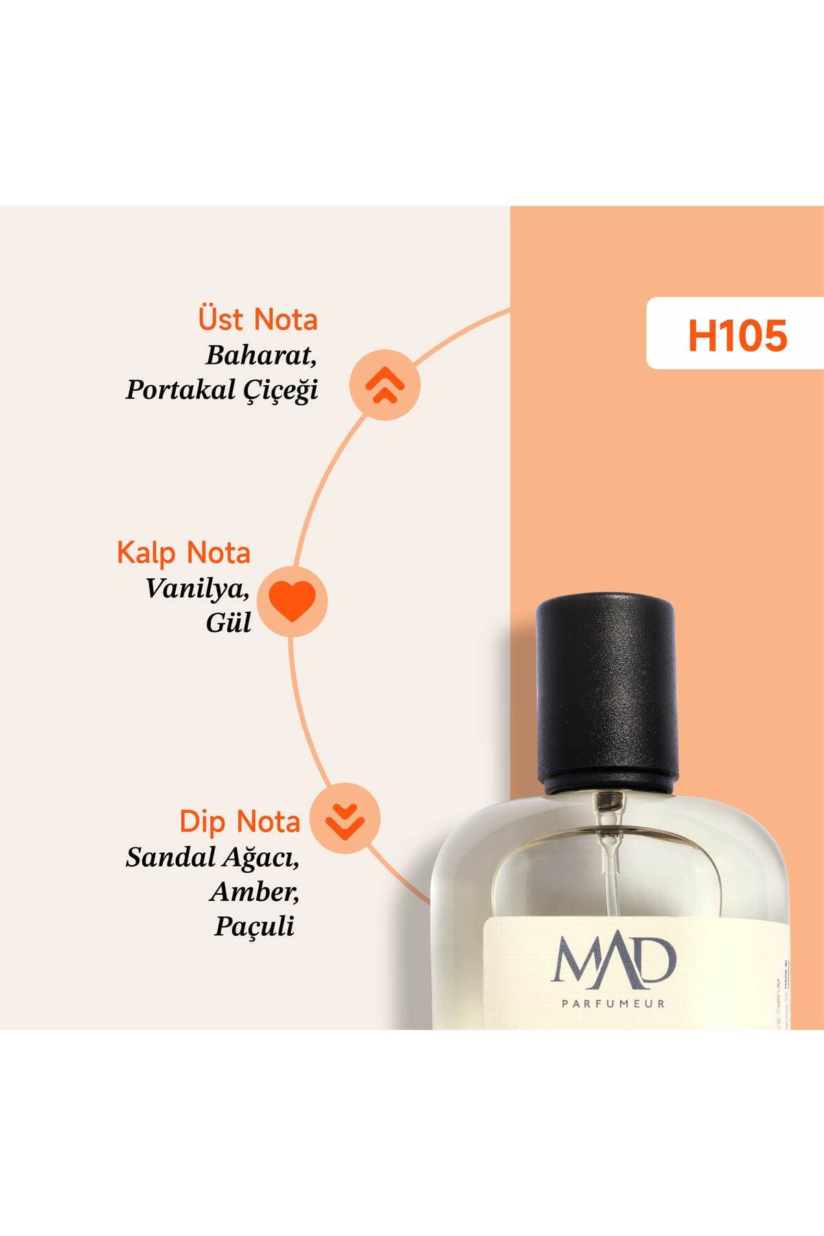 عطر زنانه Mad Parfüm Selective مدل H105 50 ml عطر زنانه Mad Parfüm Selective مدل H105 50 ml