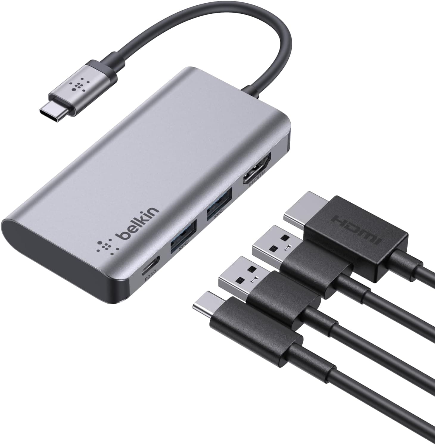 هاب USB-C Belkin 11-in-1 با HDMI 4K، DP، VGA و شارژ 100W هاب USB-C Belkin 11-in-1 با HDMI 4K، DP، VGA و شارژ 100W