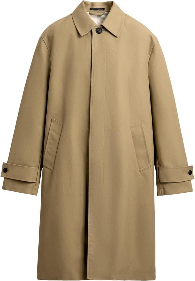 ترنچ کت زنانه ZARA فیت ریلکس بژ سایز M ترنچ کت زنانه ZARA فیت ریلکس بژ سایز M