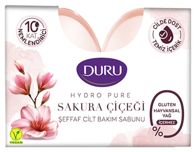 صابون Duru Hydro Pure Sakura 135 Gr صابون Duru Hydro Pure Sakura 135 Gr