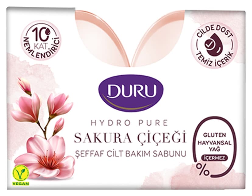 صابون Duru Hydro Pure Sakura 135 Gr صابون Duru Hydro Pure Sakura 135 Gr