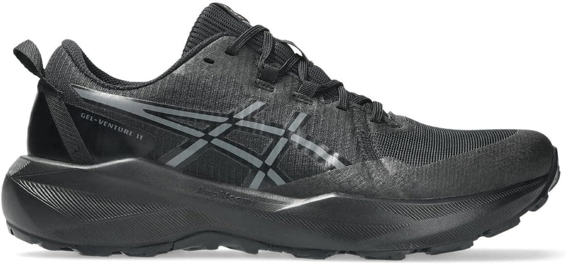 کفش دویدن مردانه ASICS مشکی مدل GEL-VENTURE 11 1011C160-003 کفش دویدن مردانه ASICS مشکی مدل GEL-VENTURE 11 1011C160-003