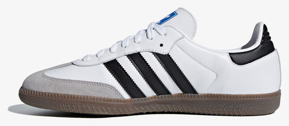 کفش اسنیکر یونیسکس adidas سفید مدل Samba OG کفش اسنیکر یونیسکس adidas سفید مدل Samba OG