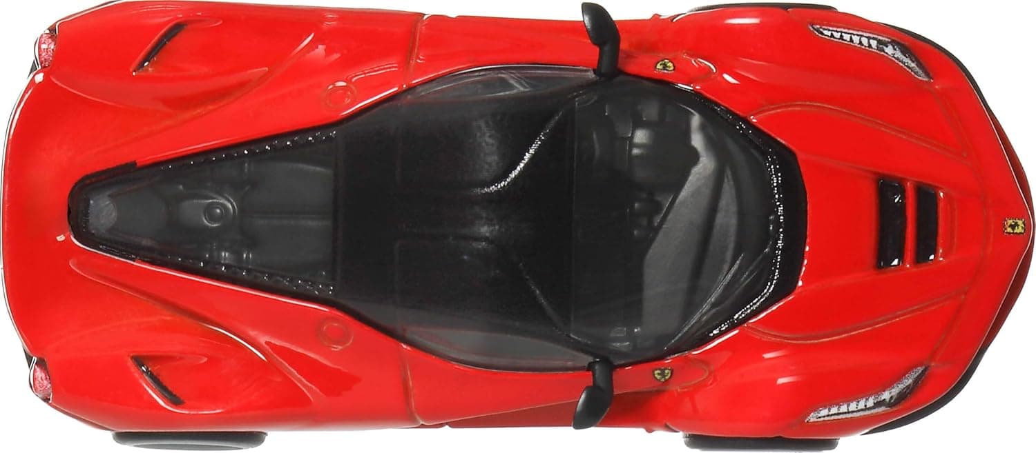 خودروی اسباببازی Hot Wheels LaFerrari از سری Car Culture در مقیاس 1:64 با چرخهای Real Riders و شاسی و بدنه فلزی مدل JBK55 خودروی اسباببازی Hot Wheels LaFerrari از سری Car Culture در مقیاس 1:64 با چرخهای Real Riders و شاسی و بدنه فلزی مدل JBK55
