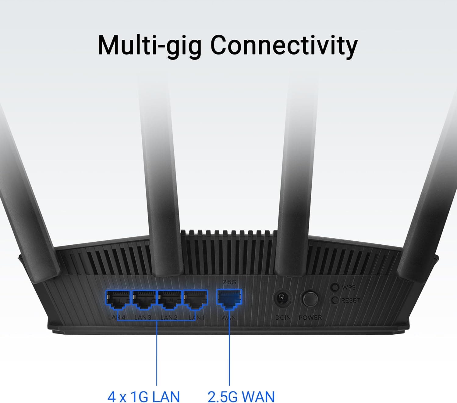 روتر دو بانده WiFi 7 ASUS مدل RT-BE55 BE3600 با WAN 2.5G، AiMesh، VPN، کنترل والدین، مشکی روتر دو بانده WiFi 7 ASUS مدل RT-BE55 BE3600 با WAN 2.5G، AiMesh، VPN، کنترل والدین، مشکی