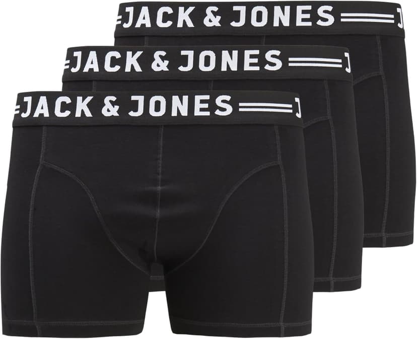 باکسر مردانه JACK & JONES مدل JACSENSE بسته 3 عددی باکسر مردانه JACK & JONES مدل JACSENSE بسته 3 عددی