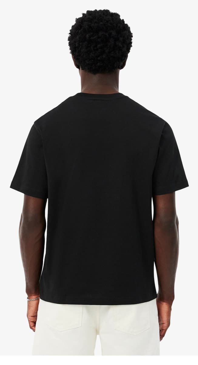 تیشرت مردانه Lacoste یقه گرد فیت کلاسیک مشکی تیشرت مردانه Lacoste یقه گرد فیت کلاسیک مشکی