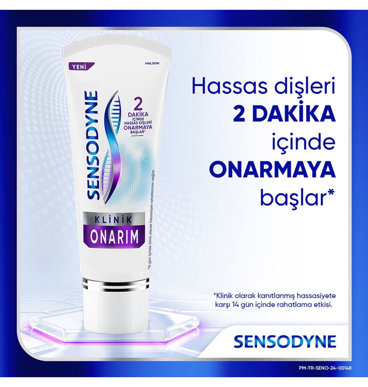 خمیر دندان Sensodyne ترمیم کلینیکی و تمیزکننده عمیق 75ml خمیر دندان Sensodyne ترمیم کلینیکی و تمیزکننده عمیق 75ml