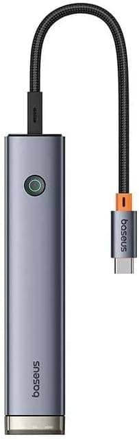 هاب 6-Port Baseus سری UltraJoy مدل AIR خاکستری فضایی هاب 6-Port Baseus سری UltraJoy مدل AIR خاکستری فضایی