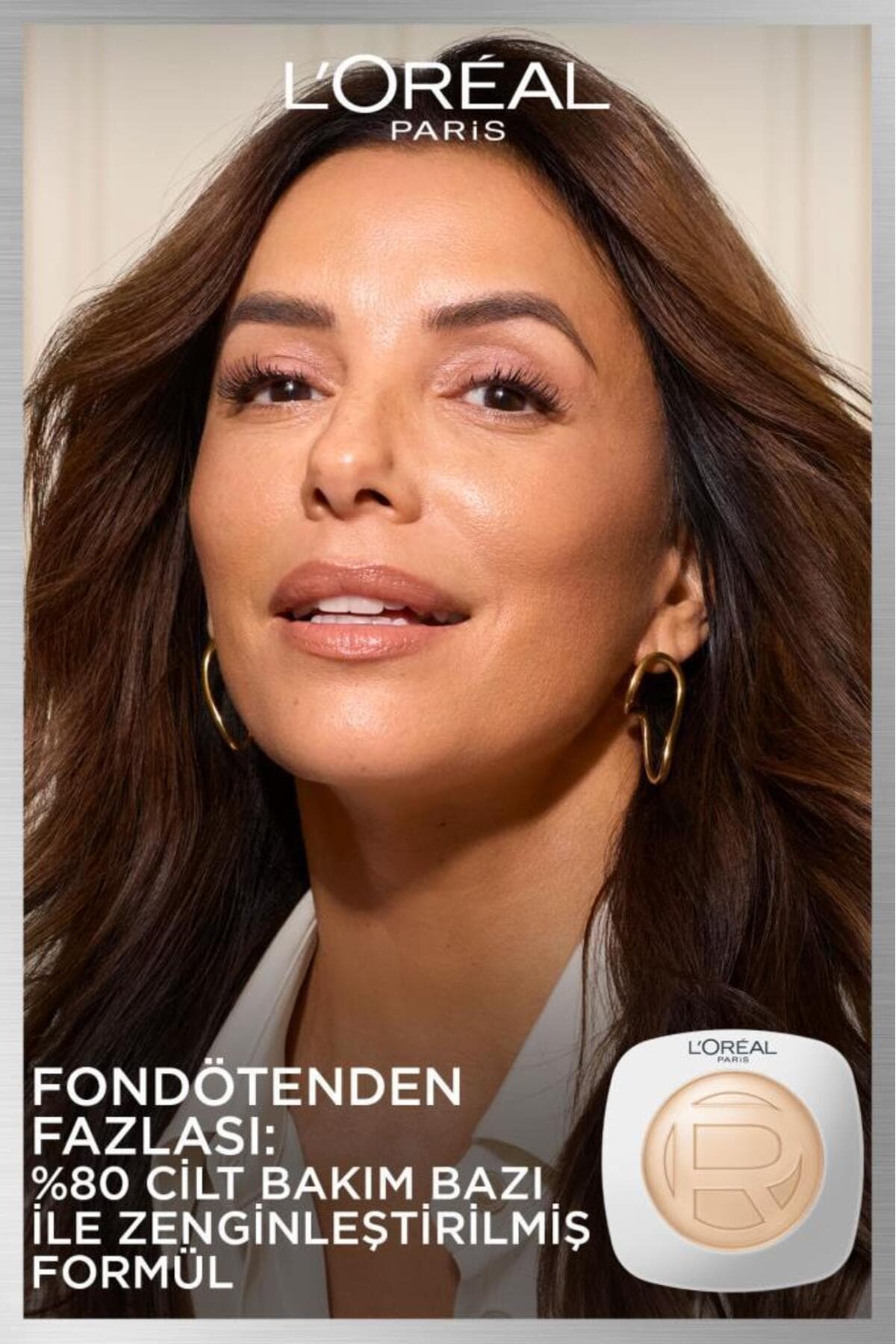 فوندوتن L'Oreal Paris True Match Hyaluron Tinted Balm 2.5 خنثی روشن فوندوتن L'Oreal Paris True Match Hyaluron Tinted Balm 2.5 خنثی روشن