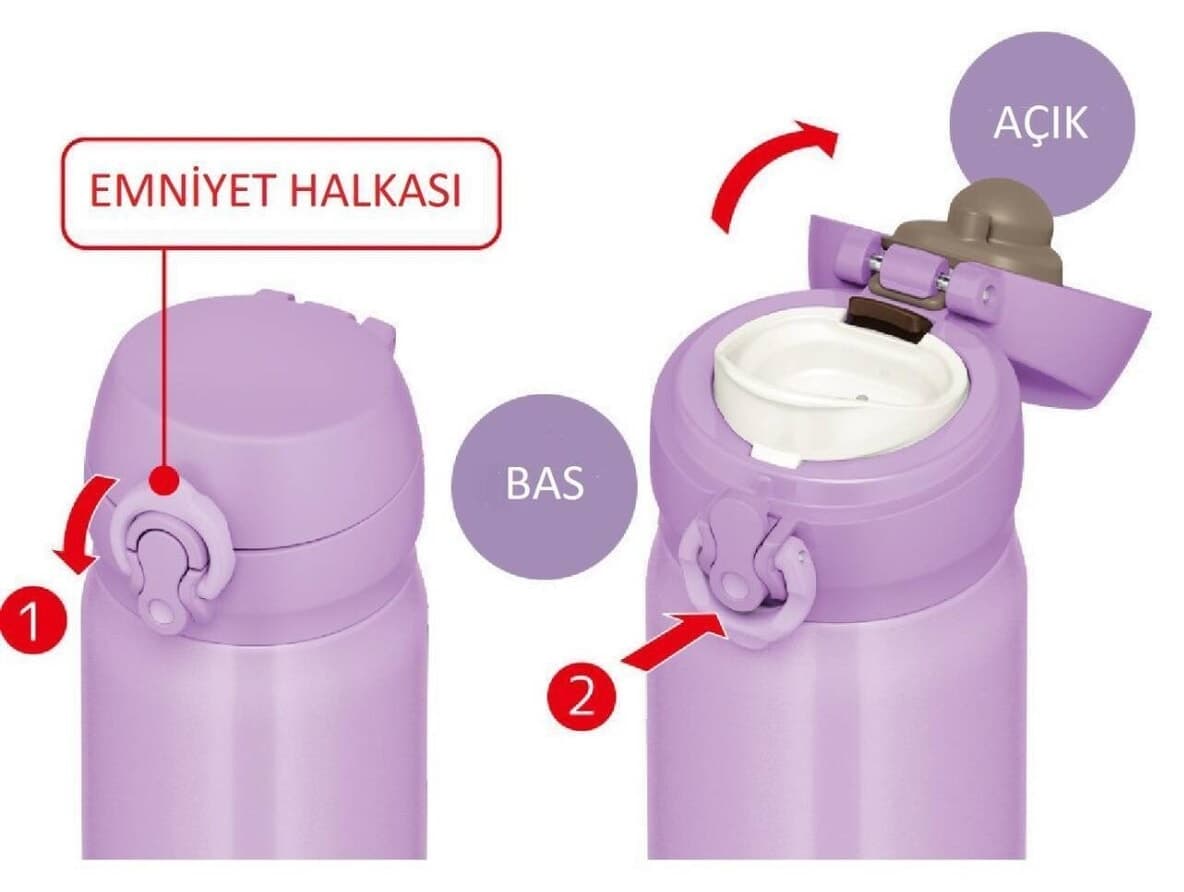 ماگ Thermos فوق سبک 0,50L اسطوخودوسی مدل JNL-500 198496 ماگ Thermos فوق سبک 0,50L اسطوخودوسی مدل JNL-500 198496