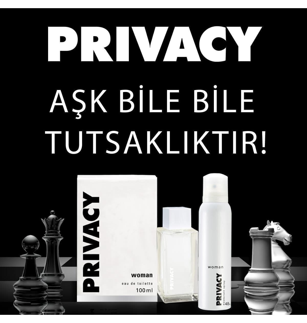 عطر زنانه Privacy ادو تویلت 100ml عطر زنانه Privacy ادو تویلت 100ml