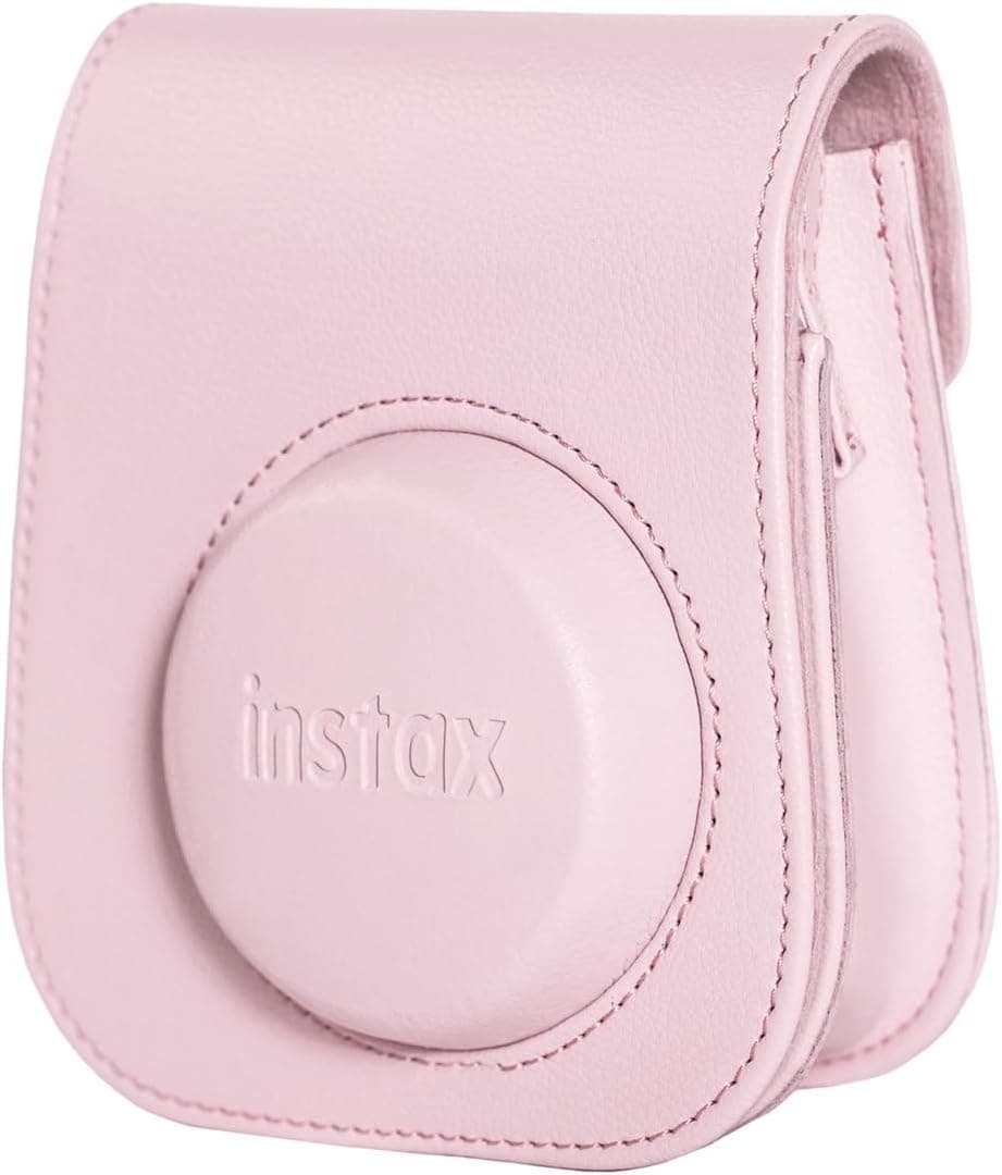 کیف Fujifilm Instax Mini 12 چرمی صورتی کیف Fujifilm Instax Mini 12 چرمی صورتی