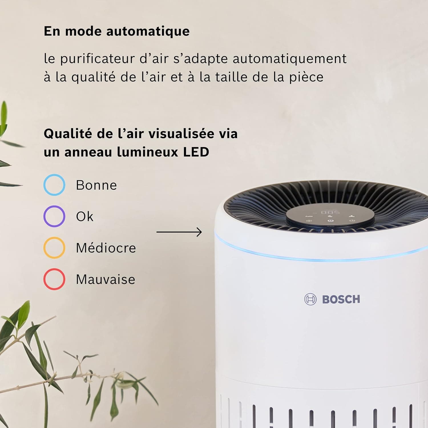 دستگاه تصفیه هوا Bosch Thermotechnik Air 2000 فیلتر HEPA 37.5 متر مربع دستگاه تصفیه هوا Bosch Thermotechnik Air 2000 فیلتر HEPA 37.5 متر مربع
