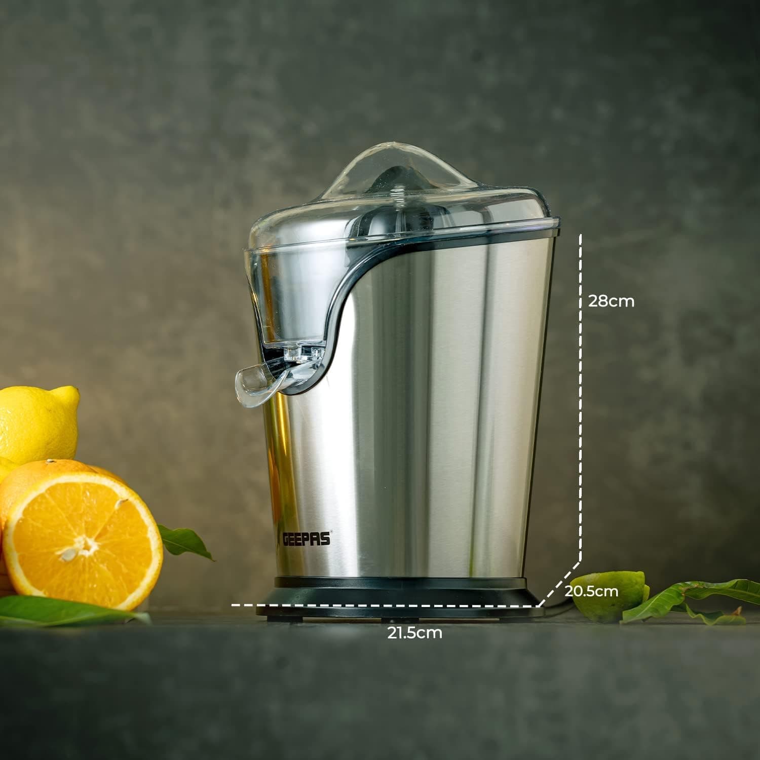 آبمیوهگیری برقی مرکبات Geepas استیل برسخورده 100 وات مدل GCJ46013UK آبمیوهگیری برقی مرکبات Geepas استیل برسخورده 100 وات مدل GCJ46013UK