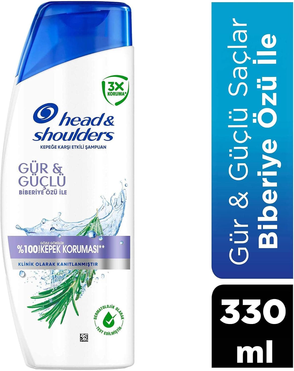 شامپو ضدشوره Head & Shoulders برای موهای پرپشت و قوی 330ml شامپو ضدشوره Head & Shoulders برای موهای پرپشت و قوی 330ml