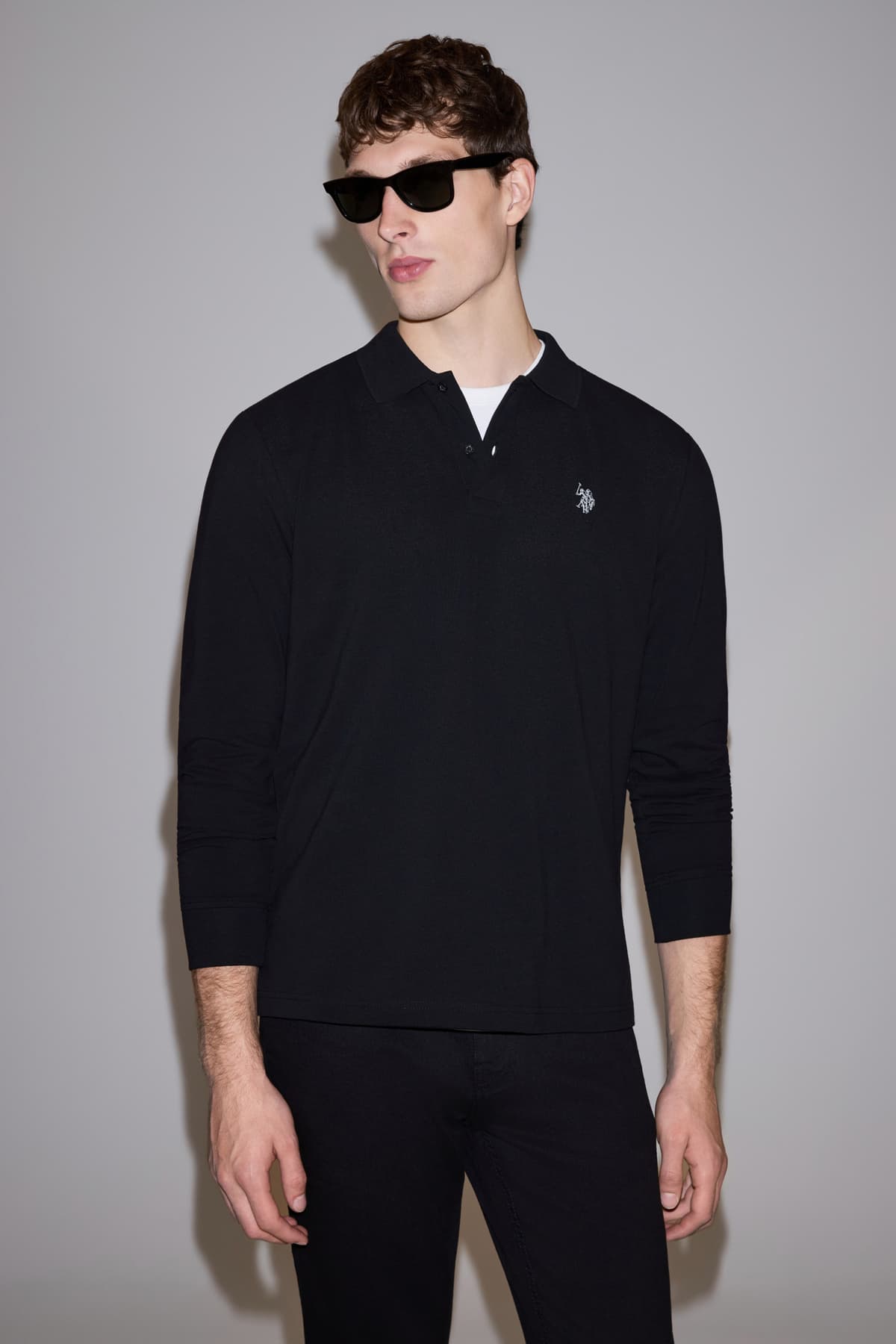 سویشرت مردانه U.S. Polo Assn. مشکی بیسیک مدل 50333246-VR046 سویشرت مردانه U.S. Polo Assn. مشکی بیسیک مدل 50333246-VR046