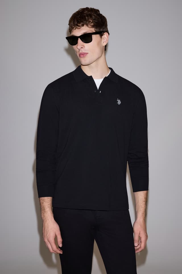 سویشرت مردانه U.S. Polo Assn. مشکی بیسیک مدل 50333246-VR046 سویشرت مردانه U.S. Polo Assn. مشکی بیسیک مدل 50333246-VR046