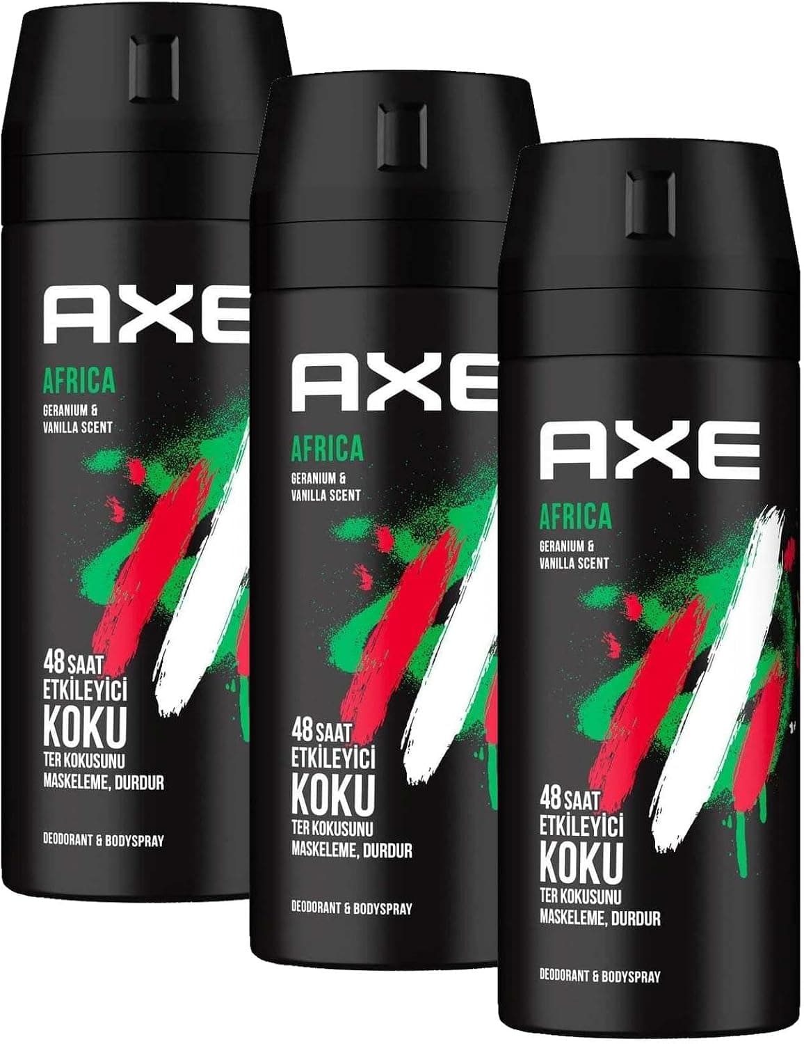 اسپری دئودورانت مردانه AXE Africa 150 ml اسپری دئودورانت مردانه AXE Africa 150 ml