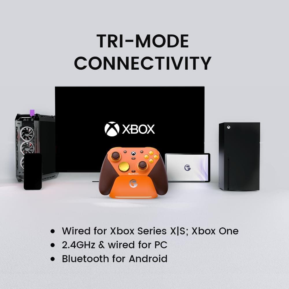 دسته بازی سیمی Xbox One و Xbox Series X/S و بیسیم PC GameSir با جویاستیک TMR و تریگر Hall مدل G7 Pro دسته بازی سیمی Xbox One و Xbox Series X/S و بیسیم PC GameSir با جویاستیک TMR و تریگر Hall مدل G7 Pro