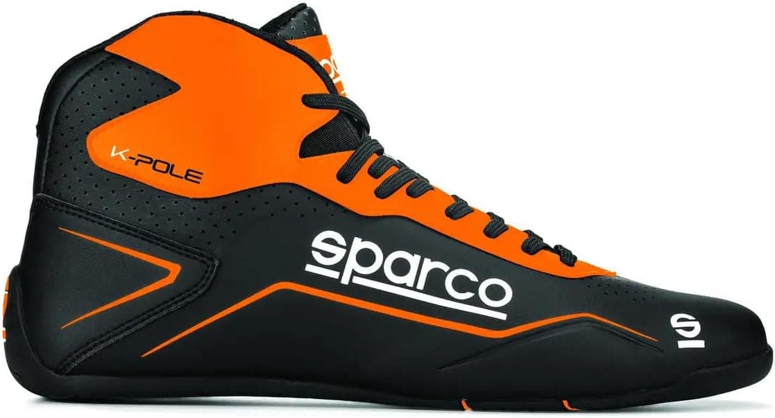 کفش کارتینگ Sparco مشکی سایز 42 مدل K-Pole 2020 کفش کارتینگ Sparco مشکی سایز 42 مدل K-Pole 2020