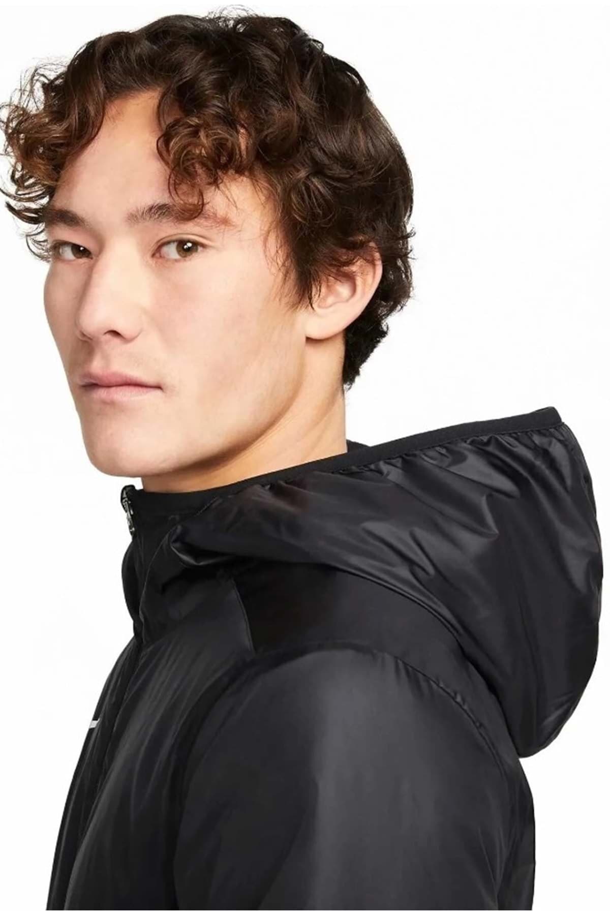 مونت مردانه Nike کلاهدار مشکی ضدآب با آستر پلار دوجیبه مونت مردانه Nike کلاهدار مشکی ضدآب با آستر پلار دوجیبه