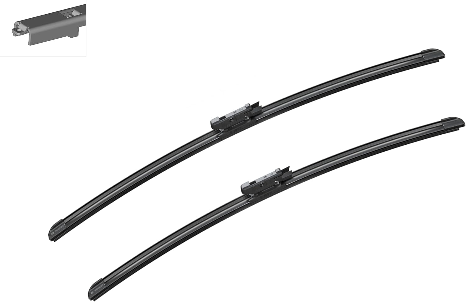 ست تیغه برفپاک BOSCH Aerotwin مدل A297S طول 600/500 ست تیغه برفپاک BOSCH Aerotwin مدل A297S طول 600/500
