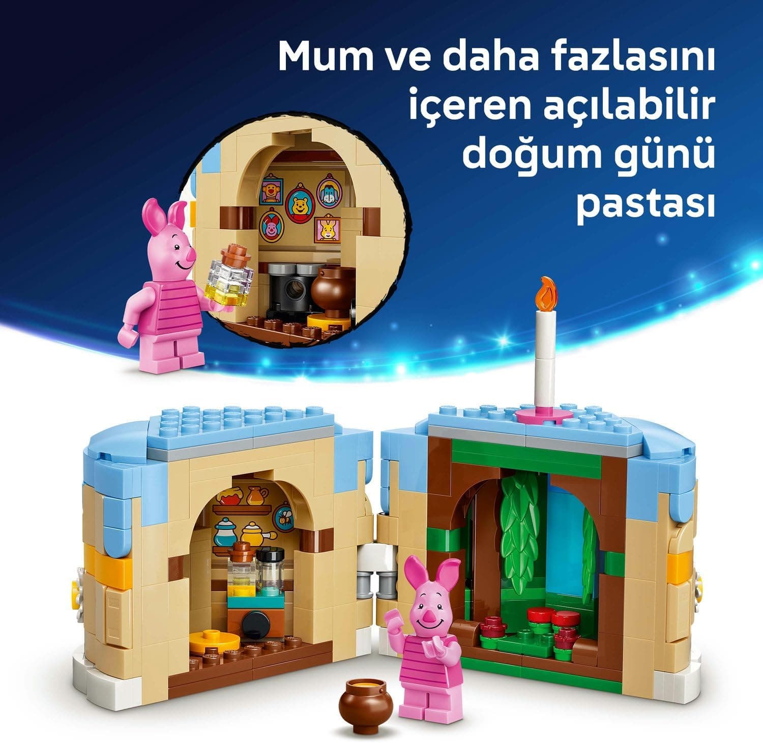 لگو Disney جشن تولد Piglet مدل 43305 لگو Disney جشن تولد Piglet مدل 43305