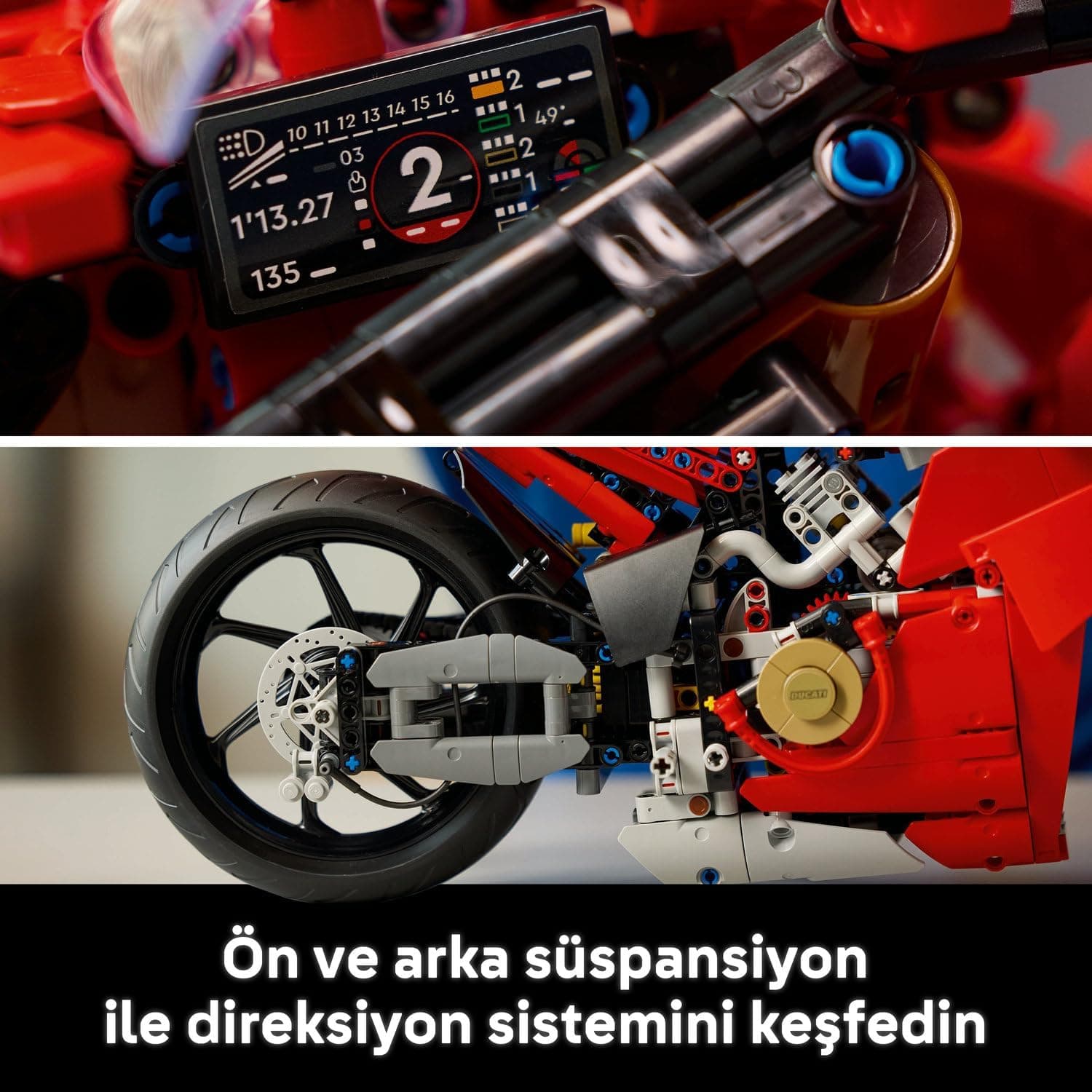 لگو Technic Ducati Panigale V4 S موتورسیکلت مدل 42202 لگو Technic Ducati Panigale V4 S موتورسیکلت مدل 42202