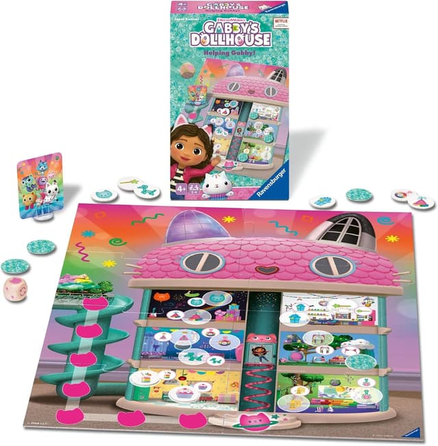 بازی مسافرتی Ravensburger خانه رؤیایی گبی بازی مسافرتی Ravensburger خانه رؤیایی گبی
