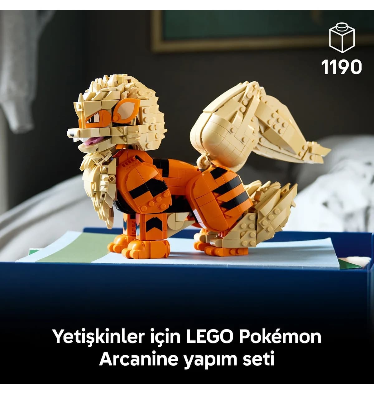 لگو Pokémon Arcanine مدل 72160 برای بزرگسالان با 1190 قطعه لگو Pokémon Arcanine مدل 72160 برای بزرگسالان با 1190 قطعه