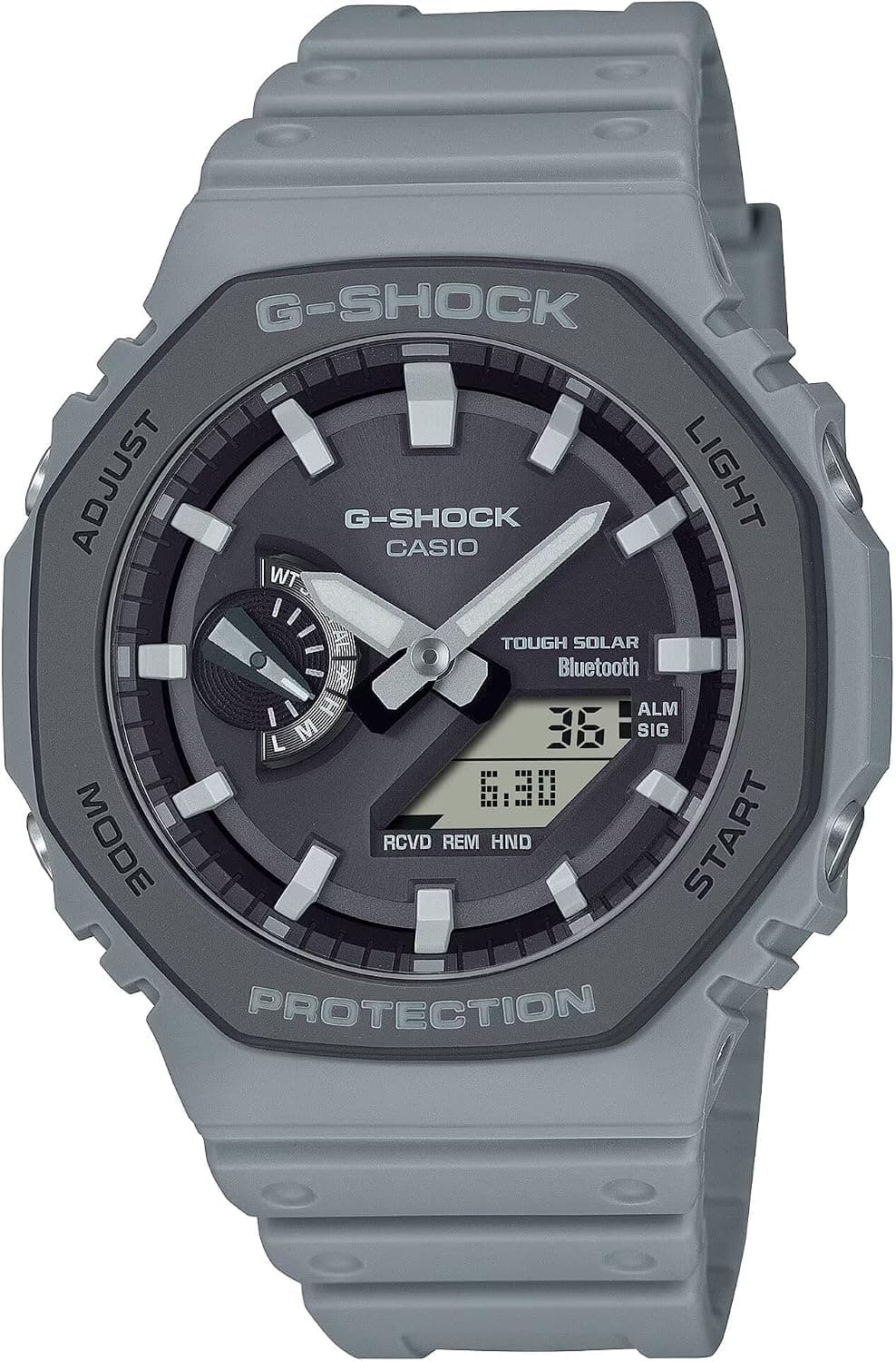 ساعت مچی مردانه Casio G-Shock آنالوگ دیجیتال خاکستری مشکی مدل GA-B2100LUU-8ADR ساعت مچی مردانه Casio G-Shock آنالوگ دیجیتال خاکستری مشکی مدل GA-B2100LUU-8ADR