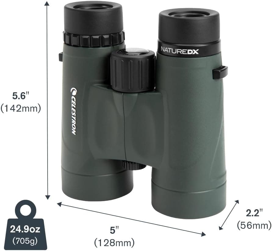 دوربین دوچشمی روف Celestron Nature Dx سایز 8 X 42 Mm دوربین دوچشمی روف Celestron Nature Dx سایز 8 X 42 Mm
