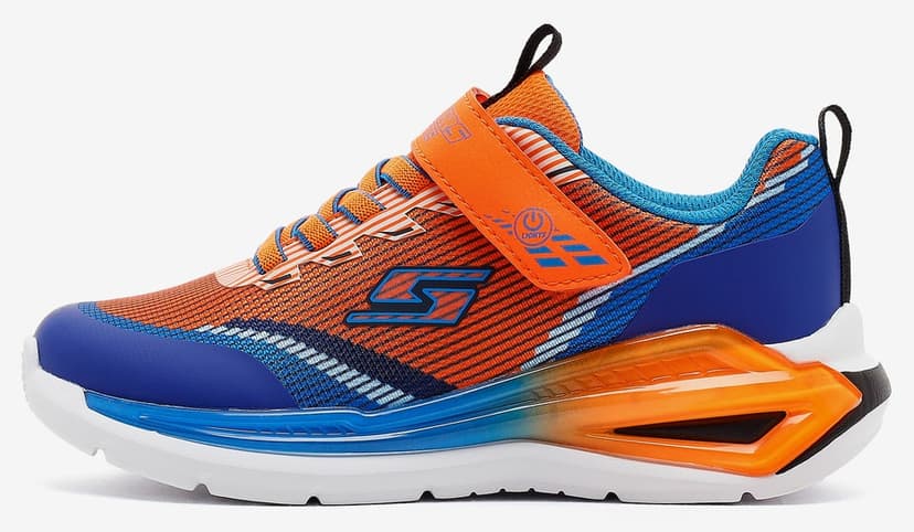 کفش ورزشی پسرانه Skechers TRI-NAMICS 2.0 چراغدار نارنجی مدل 401661L ORMT کفش ورزشی پسرانه Skechers TRI-NAMICS 2.0 چراغدار نارنجی مدل 401661L ORMT
